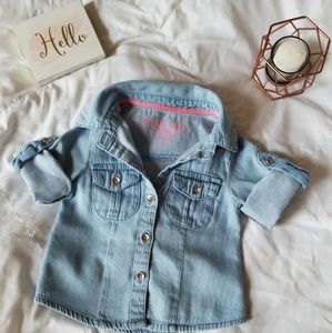 Baby girl denim shirt